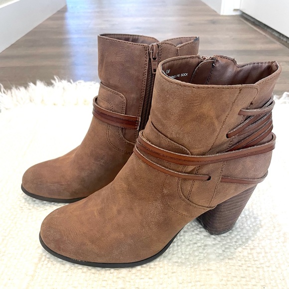 Madden Girl Shoes - MADDEN GIRL DENICE ANKLE BOOTIE, SIZE 8